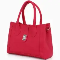 Сумка женская тоут TEXTURA на молнии, 31&times;11&times;21 см, розовая