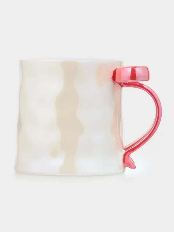 Кружка 350 ид Кружка 350 ид "Бантик" 8,5х9 см красный бант