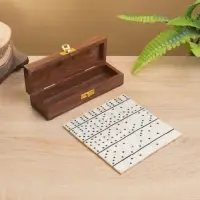 Настольная игра &laquo;Домино&raquo;, 17.5&times;5.5&times;4.5 см, дерево шишам, кость
