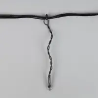 Гирлянда &laquo;Бахрома&raquo; 1.8&times;0.5 м, IP20, тёмная нить, 48 LED, свечение мульти, 8 режимов, 220 В