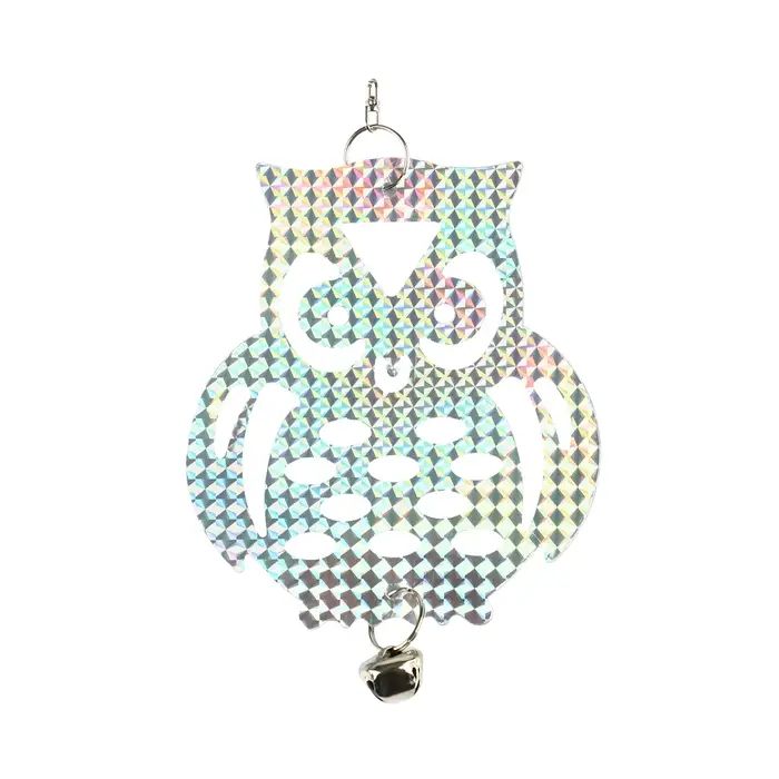 Отпугиватель для птиц, светоотражающий, &laquo;Три совы с колокольчиком&raquo;, Greengo