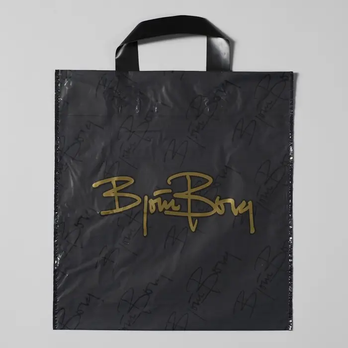 Пакет &laquo;Борг&raquo; матовый, полиэтиленовый с петлевой ручкой, 30&times;32 см, 70 мкм