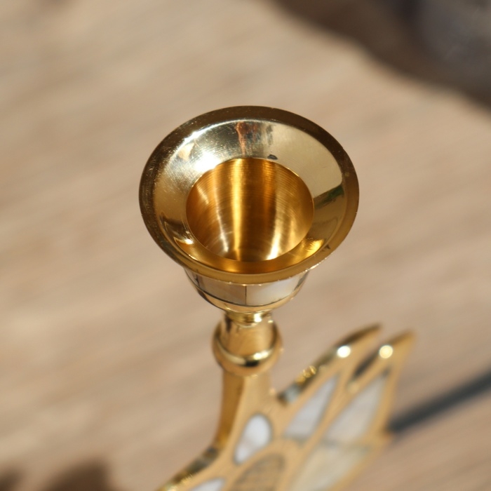 Подсвечник Подсвечник "Флав" 16,5 см, латунь