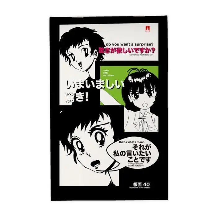 Блокнот А5, 40 листов Manga Anime, обложка картон, МИКС Блокнот А5, 40 листов Manga Anime, обложка картон, МИКС