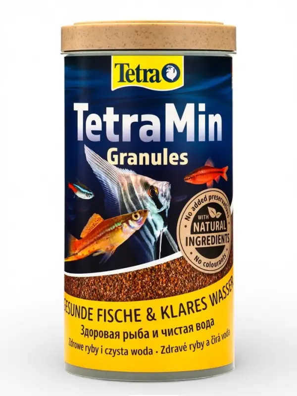 Корм для рыб TetraMin Granules, 1 л, 0.4 кг, гранулы