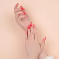 Накладные ногти, 24 шт., с клеевыми пластинами, форма миндаль, цвет неоновые/матовые, розовые