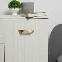 Ручка-скоба CAPPIO EDGE, м/о 128 мм, цвет золото