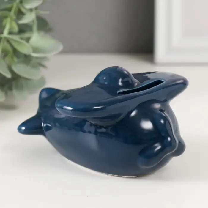 Копилка для денег &laquo;Маленький самолёт&raquo;, керамика, 10.5&times;9&times;5.5 см