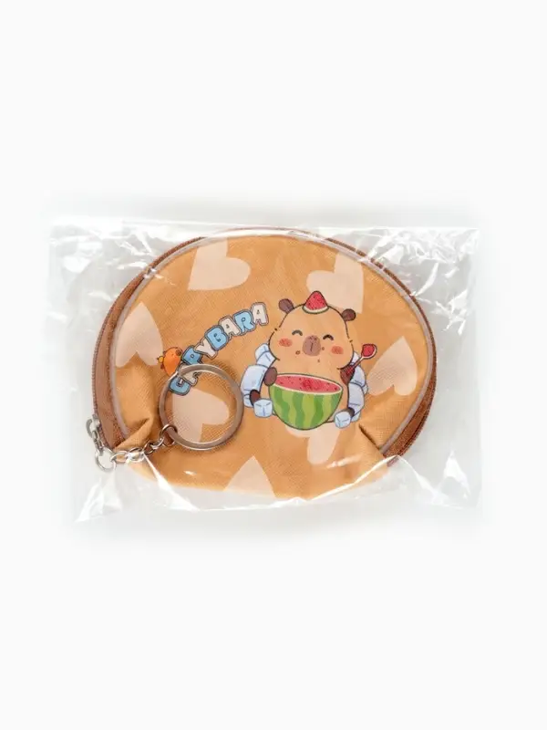 Кошелек дет 13-01-01 Июнь2521, 10,5*2,5*8 см, отд на молнии, микс