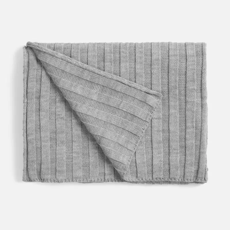 Шарф Metelitsa, серебристо-серый меланж Шарф Metelitsa, серебристо-серый меланж