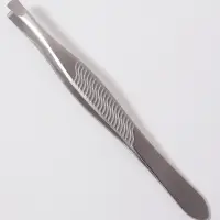 Пинцет прямой, узкий, 8.5 см