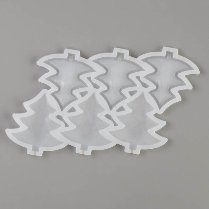 Молд «Ёлочки», силиконовый, универсальный 18 × 10 × 0,3 см Молд «Ёлочки», силиконовый, универсальный 18 × 10 × 0,3 см