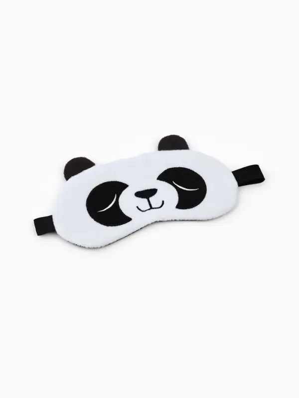 Маска для сна &laquo;Панда&raquo;, белая