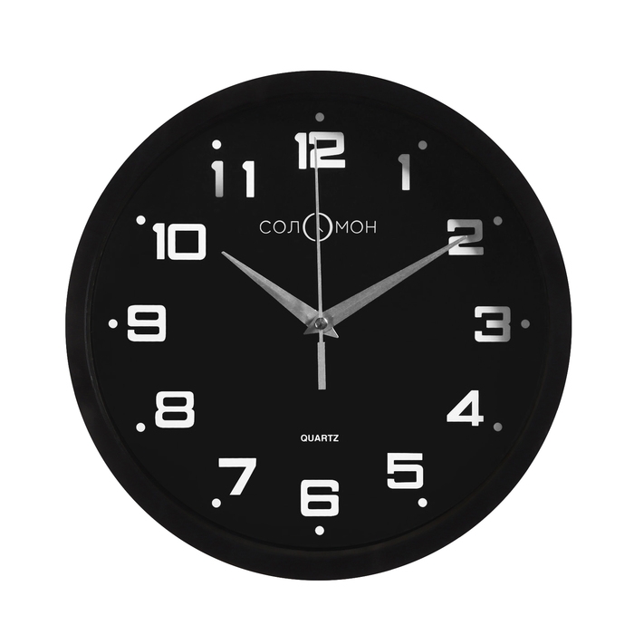 Часы настенные Часы настенные "Эдит", плавный ход, d-24.5 см