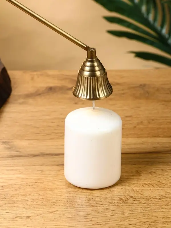 Гаситель для свечей «Уют», 30 +/-1 см, латунь