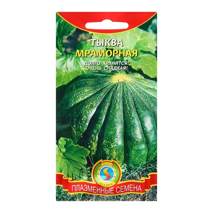 Семена Тыква Семена Тыква "Мраморная", 6 шт