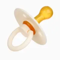 Набор классических пустышек, 2 шт., латекс, цв.айвори/зеленый, в контейнере, от 0 +., M&B