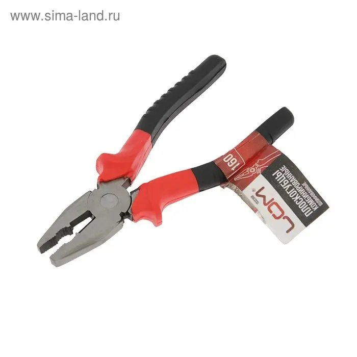 Плоскогубцы комбинированные ЛОМ, шлифованные, 160 мм Плоскогубцы комбинированные ЛОМ, шлифованные, 160 мм
