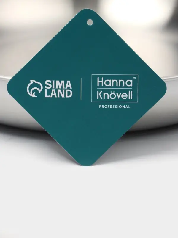 Сковорода 3Ply Hanna Kn&ouml;vell, d=28 см, h=5.5 см, толщина 2.2 мм, индукция, нержавеющая сталь