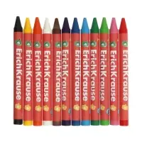 Восковые мелки 8 цветов, ErichKrause Jolly Friends, круглые