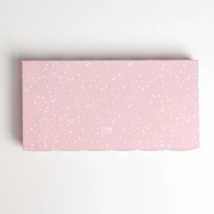 Коробка для печенья, кондитерская упаковка с пластиковой крышкой, «8 марта», 10.5 х 21 х 3 см