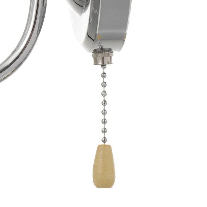 Бра 2023/1 E27 60Вт хром 20х11х16 см