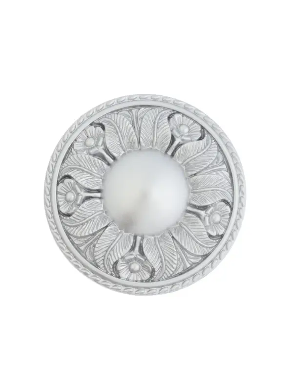 Держатель для штор CAPPIO KS031, d=95 мм, цвет серебро, 2 шт.