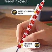 Стираемая ручка &laquo;Мишка&raquo;, гелевая, автоматическая, синий стержень, узел 0.5 мм, МИКС