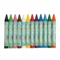 Восковые мелки 12 цветов, ErichKrause Baby Jumbo, утолщенные, круглые