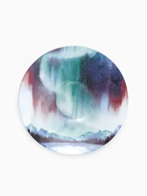 Чайная пара новогодняя &laquo;Новый год&raquo;, кружка 200 мл, блюдце 13 см