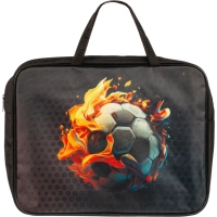 Папка для тетрадей школьн.А4 с ручк+ тверд.дно,ШИРОКАЯ ПШ-11,ОГНЕННЫЕ ИГРЫ