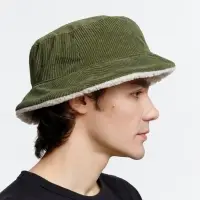 Панама Bucket двусторонняя, хаки с бежевым, размер M/L