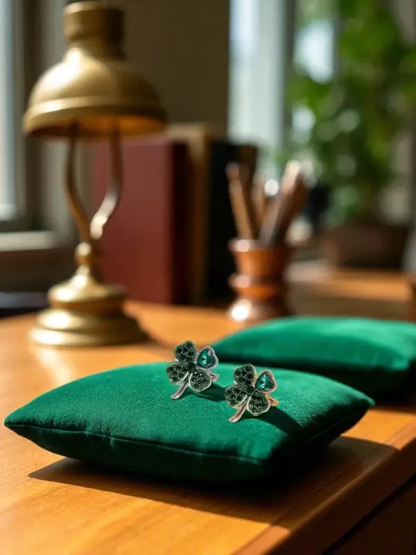 Брошь &laquo;Клевер&raquo;, на удачу, МИКС