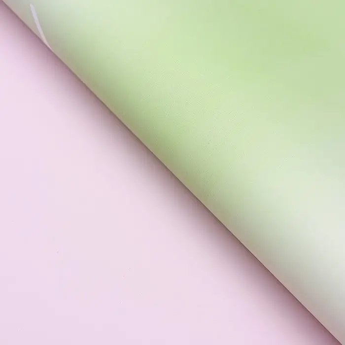 Пленка для цветов матовая, розовый - травянной, «Переход», 58×58 см