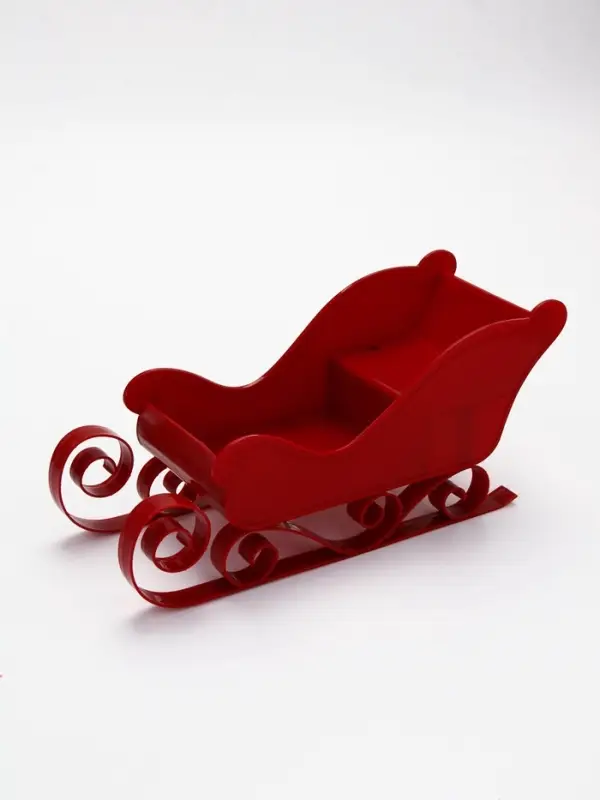 Подарочный набор новогодний в санях: гель для душа 2 шт., соль для ванны и мочалка, URAL LAB Подарочный набор новогодний в санях: гель для душа 2 шт., соль для ванны и мочалка, URAL LAB