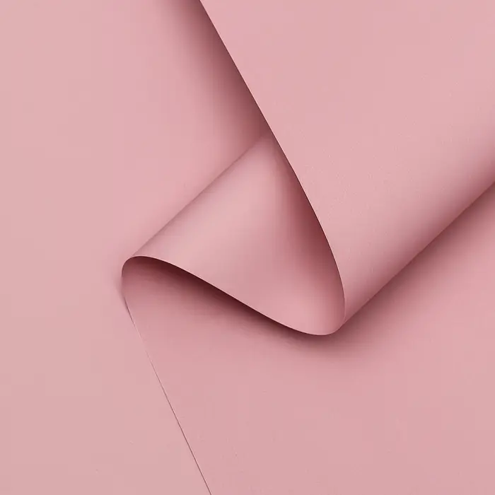 Пленка для цветов тонированная, матовая, розовый, 0.5&times;10 м &plusmn;1 см, 65 мкм