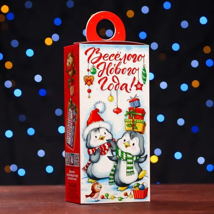 Подарочная коробка «Белоснежный» , сюрприз 11×6×21 см