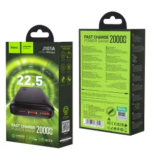 Портативный аккумулятор 20000 mAh 22.5W J101A HOCO черный