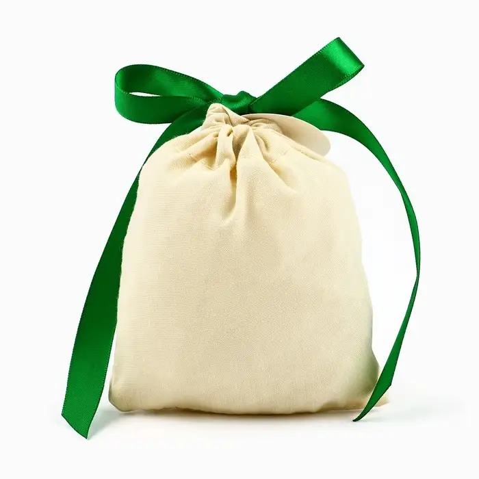 Мешочек подарочный из хлопка «С 8 марта», 10 х 12 см +/- 1.5 см