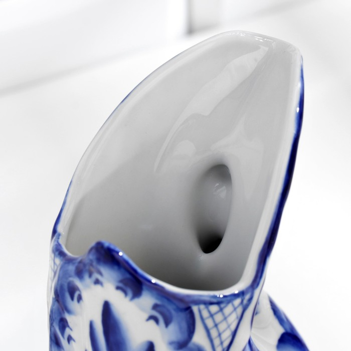 Лоток для салфеток Лоток для салфеток "Лебедь", 17х10,5х8 см, гжель