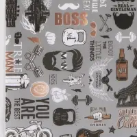 Бумага упаковочная крафт &laquo;Для него&raquo;, 50&times;70 см