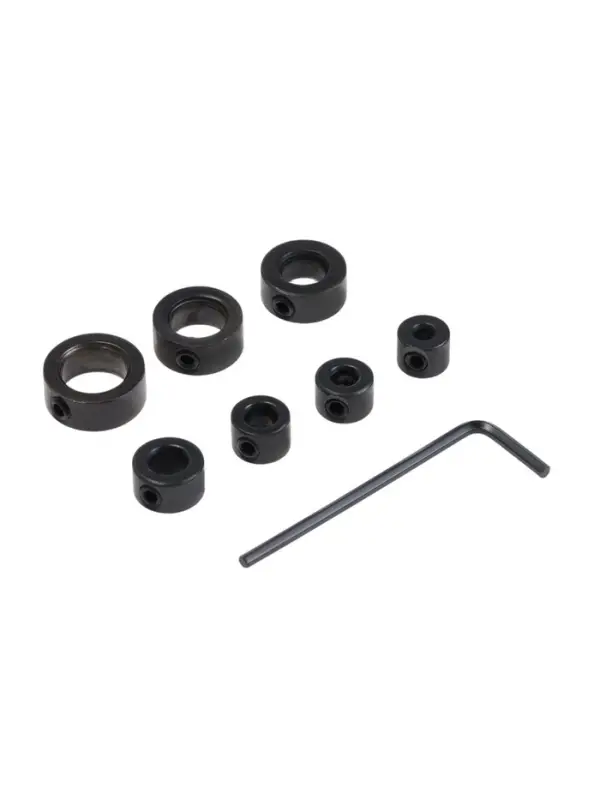 Набор ограничителей глубины сверления ТУНДРА, d=3-12 мм, 8 шт.