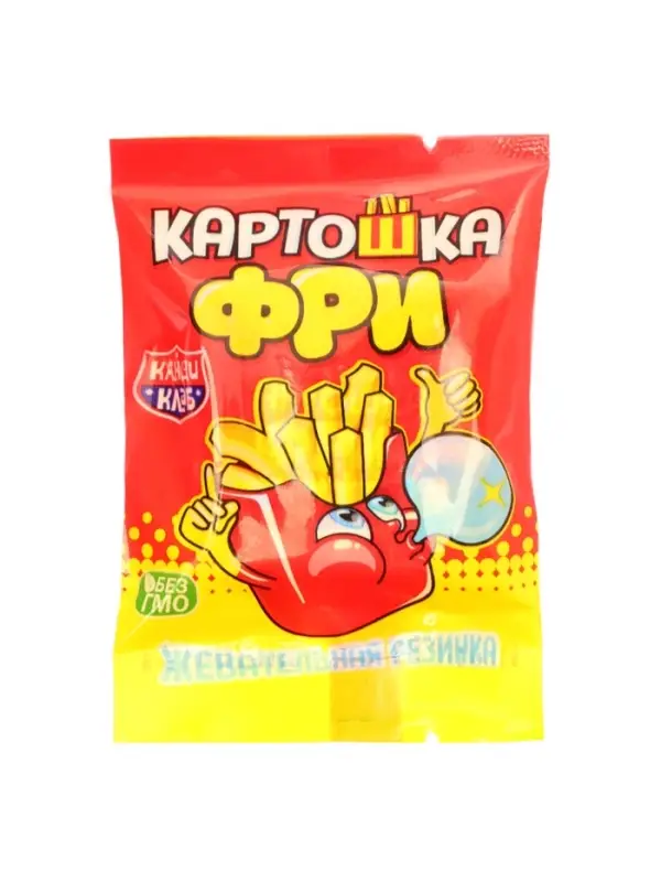 Жевательная резинка &laquo;Картошка фри&raquo;, 15 г