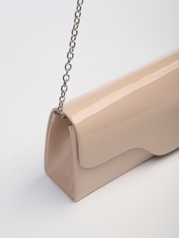 Сумка женская на магните, цвет бежевый
