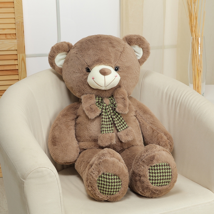 Мягкая игрушка «Мишка», с бантиком, 80 см Мягкая игрушка «Мишка», с бантиком, 80 см