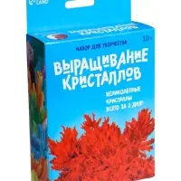 Выращивание кристаллов &laquo;Опыты. Лучистый кристалл&raquo;, цвет красный