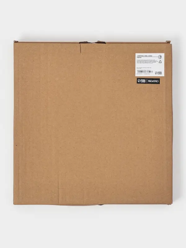 Тарелка обеденная Тарелка обеденная "Сияние" 27х2,5 см, серебрянный обод, прозрачная