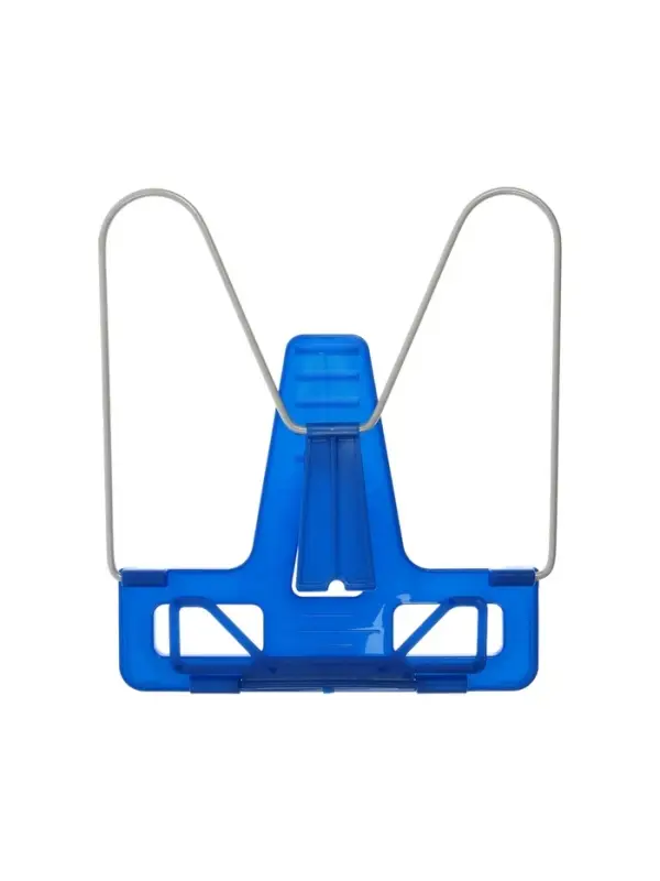 Подставка для книг &laquo;Отличный выбор&raquo;, с пластиковым упором, эконом, синяя