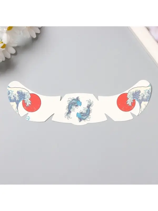 Переводная тату на тело цветная «Веснушки. Волна», 16×5 см Переводная тату на тело цветная «Веснушки. Волна», 16×5 см