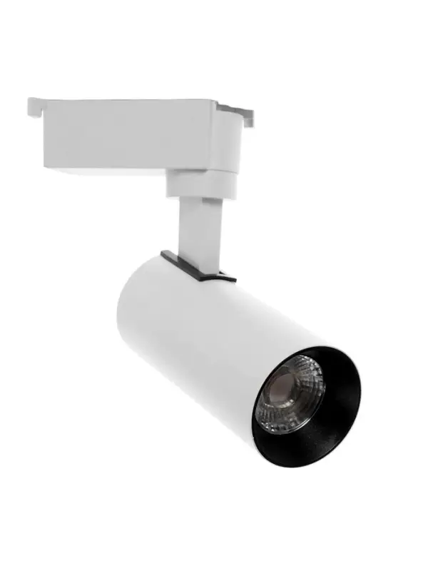 Трековый светильник Luazon lighting LTL-070, 10 Вт, 850 Лм, 3000К, белый, свечение тёплое белое